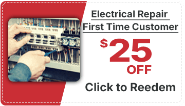 Electrical repair first time customer