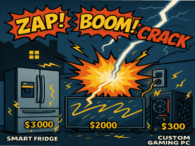 surge protector installation