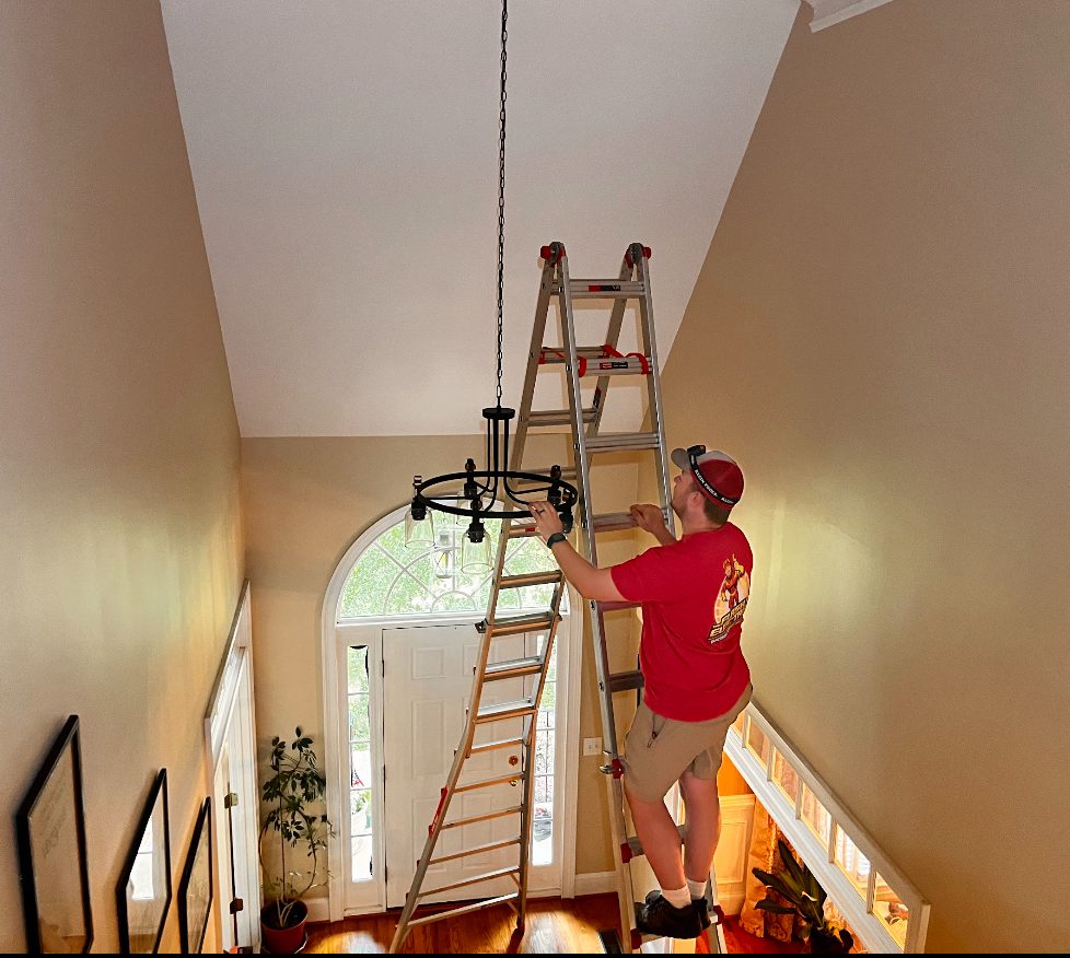 Electrical panel upgrade Lighting installation repair image3